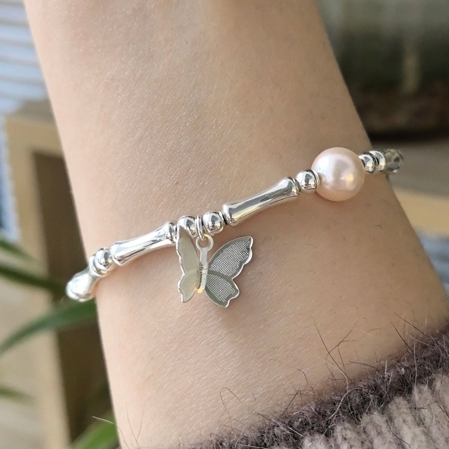 Silver Wings Bracelet